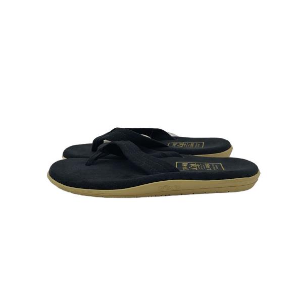 ISLAND Slipper◆サンダル/US8/BLK/PTU202U