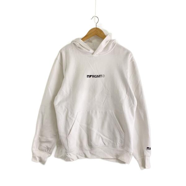 FRAGMENT DESIGN◆パーカー/L/コットン/WHT/NFRGMT
