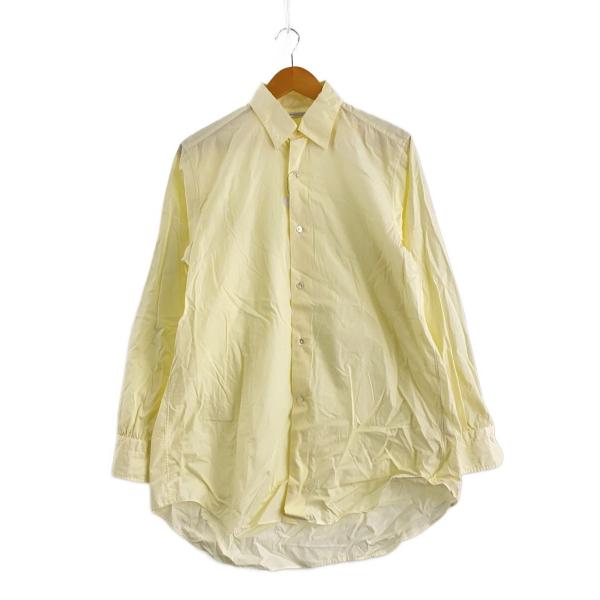 MAATEE&amp;SONS◆長袖シャツ/M/コットン/YLW/無地/mt4303-0602a//