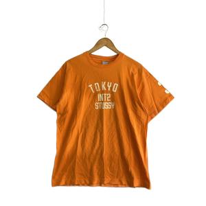 STUSSY◆Tシャツ/L/コットン/ORN//