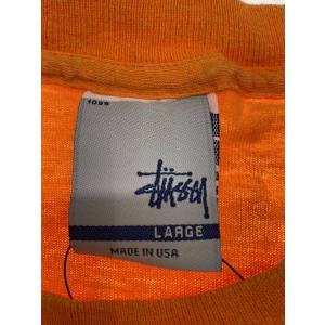 STUSSY◆Tシャツ/L/コットン/ORN//の詳細画像2