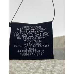STUSSY◆Tシャツ/L/コットン/WHT/総柄の詳細画像3