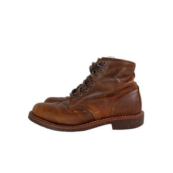 CHIPPEWA◆レースアップブーツ/27.5cm/ブラウン/レザー/1801M26