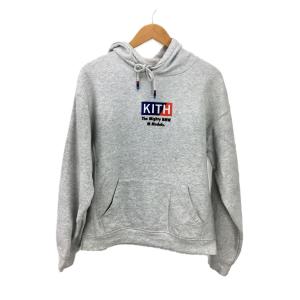 KITH◆KITH/キス/パーカー/M/コットン/グレー