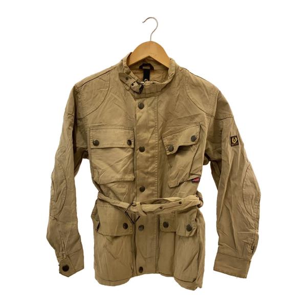 Belstaff◆ベルスタッフ/ジャケット/42/コットン/ベージュ/無地//