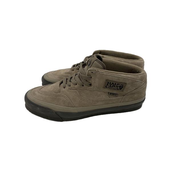VANS◆Vault OG Half Cab LX WTAPS/27.5cm/カーキ/スウェード/V...