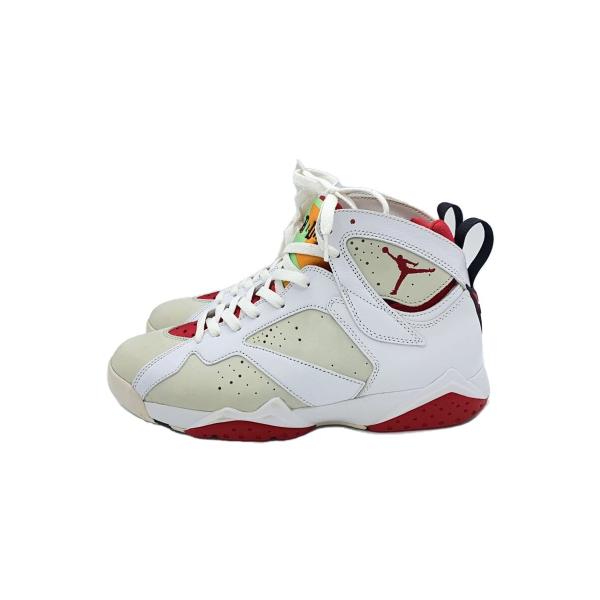 NIKE◆AIR JORDAN 7 RETRO/エアジョーダンレトロ/ホワイト/304775-125...