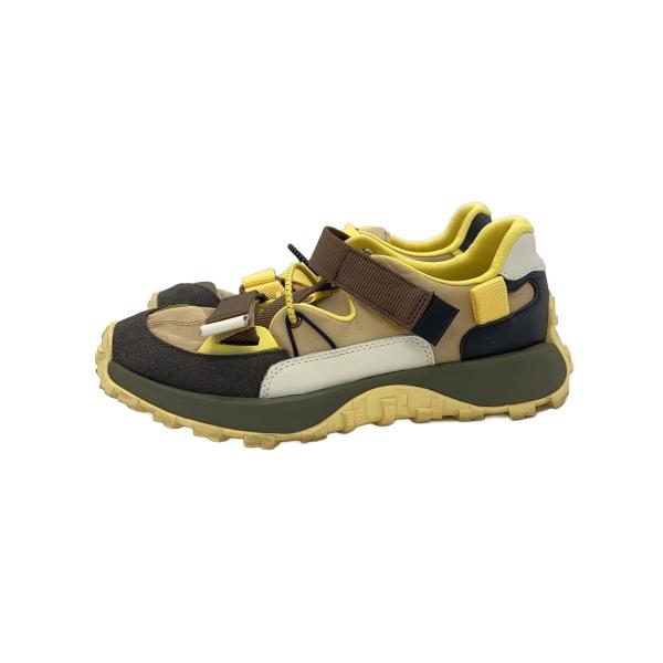 camper◆Twins/ローカットスニーカー/42/イエロー×ベージュ/K100905-004