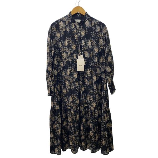 AMERI◆22SS/GIULIA DRAWSTRING SHIRT DRESS/FREE/ポリエス...