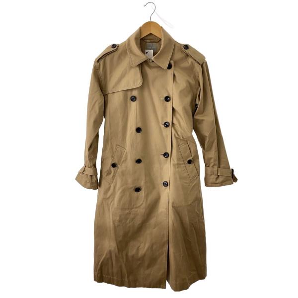 JANE SMITH◆トレンチコート/38/コットン/ベージュ/無地/JS-＃588/ライトコート