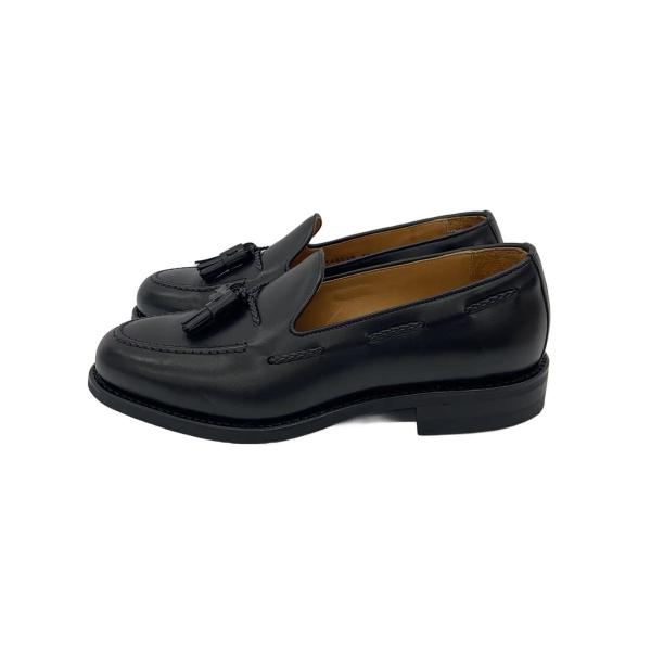 Berwick◆4340 BCDABK/タッセル/ローファー/UK5.5/BLK/レザー/4340