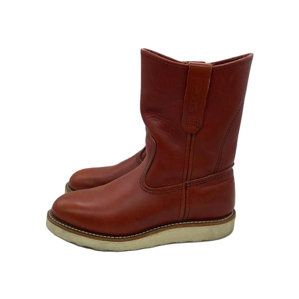 RED WING◆エンジニアブーツ/23cm/BRW/レザー/8866