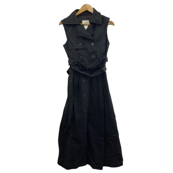 AMERI◆コート/M/コットン/BLK/01920540450