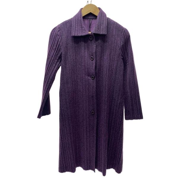 PLEATS PLEASE ISSEY MIYAKE◆コート/2/ポリエステル/PUP/無地/PP1...