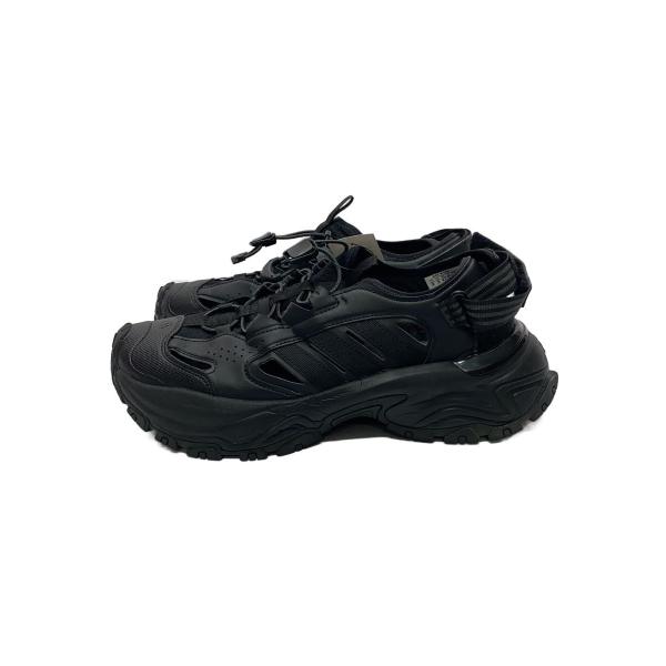 adidas◆シューズ/US9/BLK/PVC/JP8896