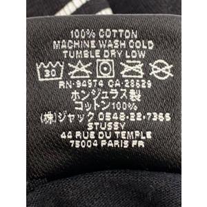 STUSSY◆Tシャツ/XXL/コットン/BLK//の詳細画像4