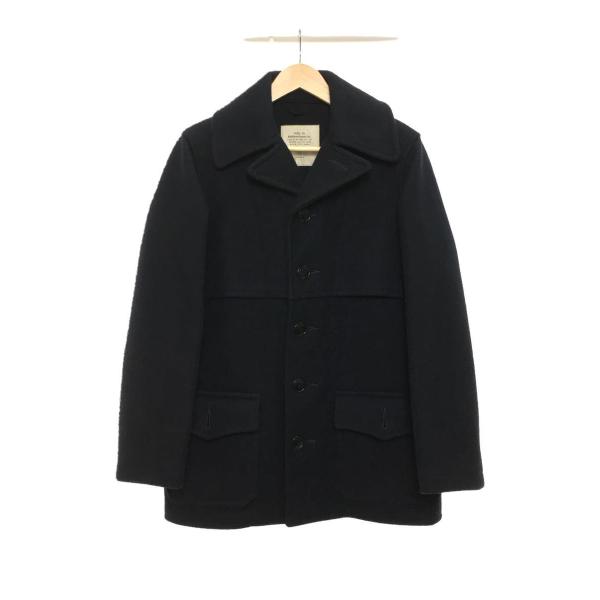 Buzz Rickson’s◆ピーコート/36/ウール/ネイビー/Army Mackinaw Coa...