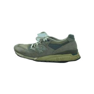 NEW BALANCE◆ローカットスニーカー/US10/グレー/スウェード/M998/USA製/28...