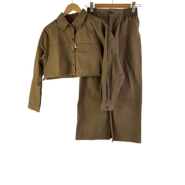 JEANASIS◆セットアップ/24AW/Drawstring Work Shirt Jacket ...