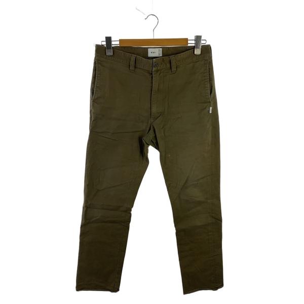 WTAPS◆ボトム/2/コットン/BRW/192GWDT-PTM01/TROUSERS