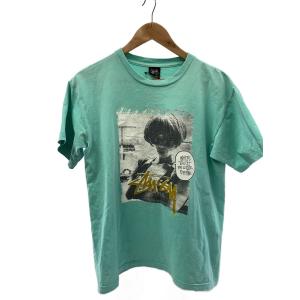 STUSSY◆Tシャツ/M/コットン/BLU/プ...の商品画像