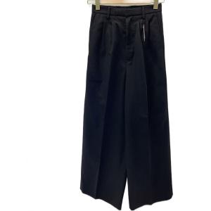MASU◆ボトム/42/ウール/BLK/mpfw-pt1524/24aw
