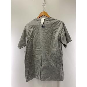 STUSSY◆Tシャツ/L/コットン/GRY/...の詳細画像1