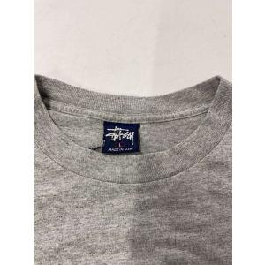 STUSSY◆Tシャツ/L/コットン/GRY/...の詳細画像2