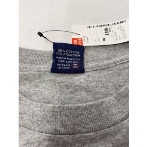 STUSSY◆Tシャツ/L/コットン/GRY/...の詳細画像3