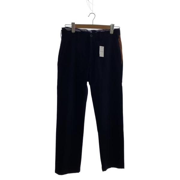 yohji yamamoto POUR HOMME◆スラックスパンツ/2/ウール/BLK/HX-P2...