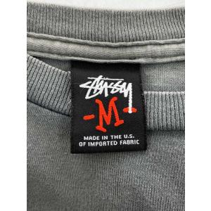 STUSSY◆Tシャツ/M/コットン/GRY//の詳細画像2