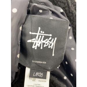 STUSSY◆フリースジャケット/L/ポリエス...の詳細画像4