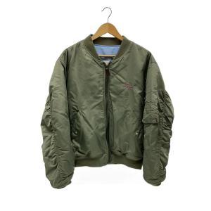 Shutter Tokyo/フライトジャケット/L/ナイロン/KHK