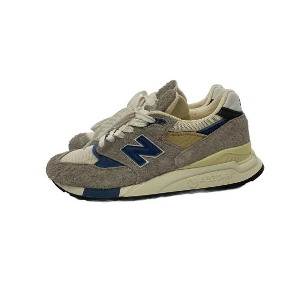 NEW BALANCE◆ローカットスニーカー/25.5cm/GRY/U998TA
