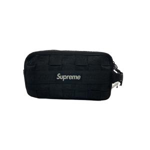 Supreme◆セカンドバッグ/ナイロン/BLK//