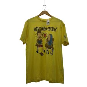 STUSSY◆Tシャツ/L/コットン/YLW//