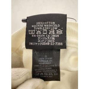 STUSSY◆長袖Tシャツ/L/コットン/WHT//の詳細画像3