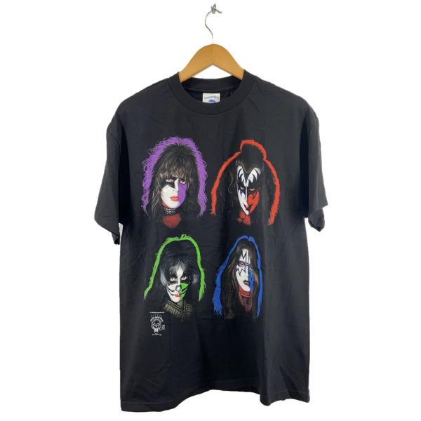 TENNESSEE RIVER/Tシャツ/L/コットン/BLK/プリント/kiss/c1996/メキ...