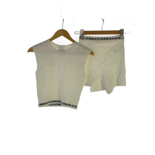 AMERI◆セットアップ/M/コットン/WHT/無地/02410120981