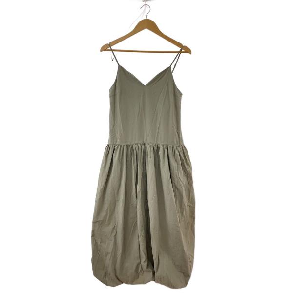 AMERI◆キャミワンピース/S/ナイロン/KHK/01110920750