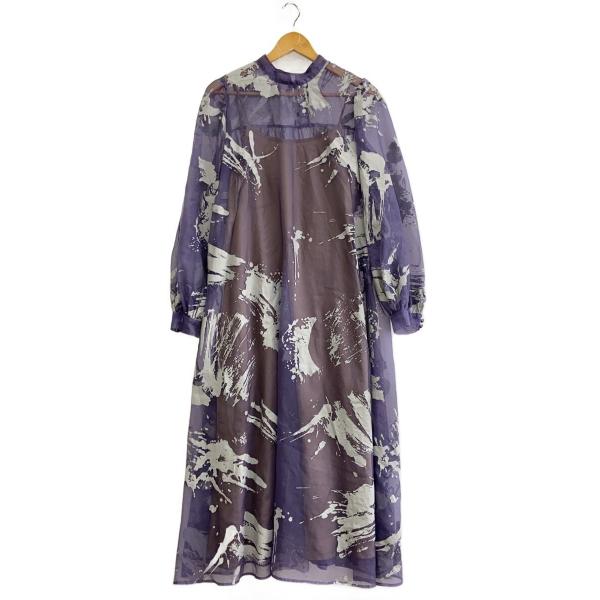 AMERI◆長袖ワンピース/S/ポリエステル/PUP/011205410//