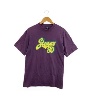 STUSSY◆Tシャツ/M/コットン/PUP/無地//