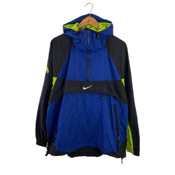 NIKE ACG◆アノラックパーカー/00s/M/ポリエステル/ブルー/F7-11-03-ELT