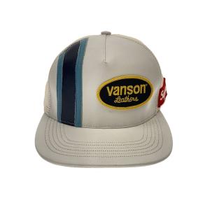 Supreme◆20SS/Vanson Leathers Mesh Back 5-Pane/キャップ/ポリエステル/WHT/メンズ