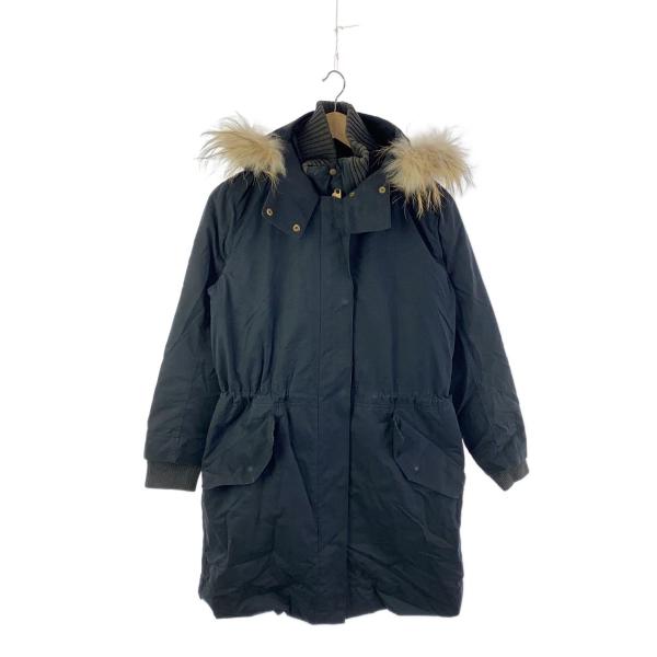 DRESSTERIOR◆インナーダウン付/モッズコート/36/コットン/BLK/085-95051