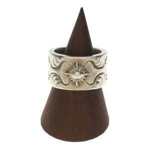 ARIZONA FREEDOM アリゾナフリーダム K18 太陽神 唐草リング シルバー