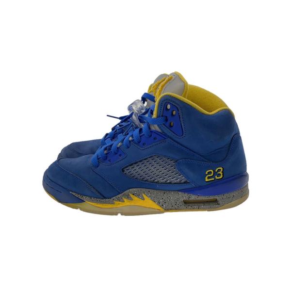 NIKE◆AIR JORDAN 5 LANEY JSP/エアジョーダン/ブルー/CD2720-400...