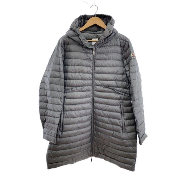 MONCLER◆BARBEL GIUBBOTTO/ロングダウンジャケット/5/ナイロン/GRY/B1...