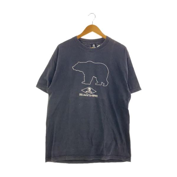 SKULL SKATES◆SKULLskates surfBOARDS/Tシャツ/L/コットン/ブラ...