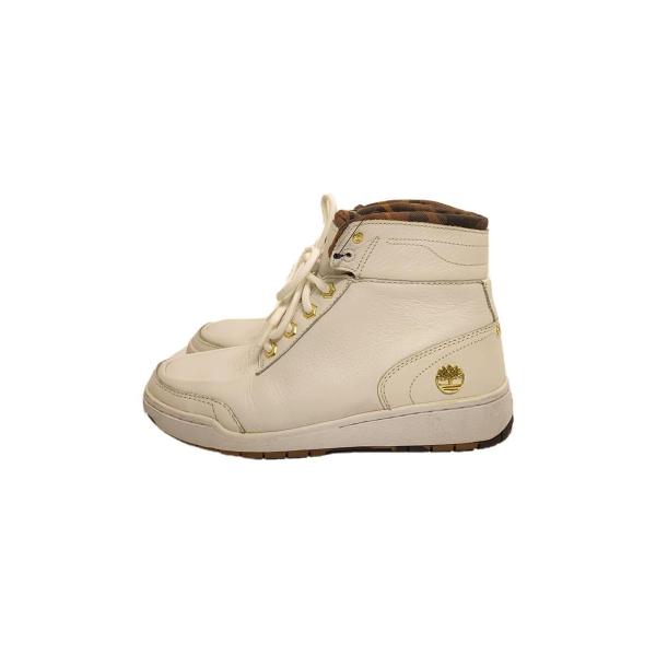 Timberland◆ハイカットスニーカー/US8/ホワイト/レザー/92514 6721